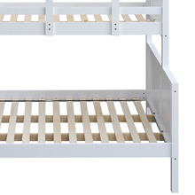 Lincoln Single Over Double Bunk Bed with Drawers